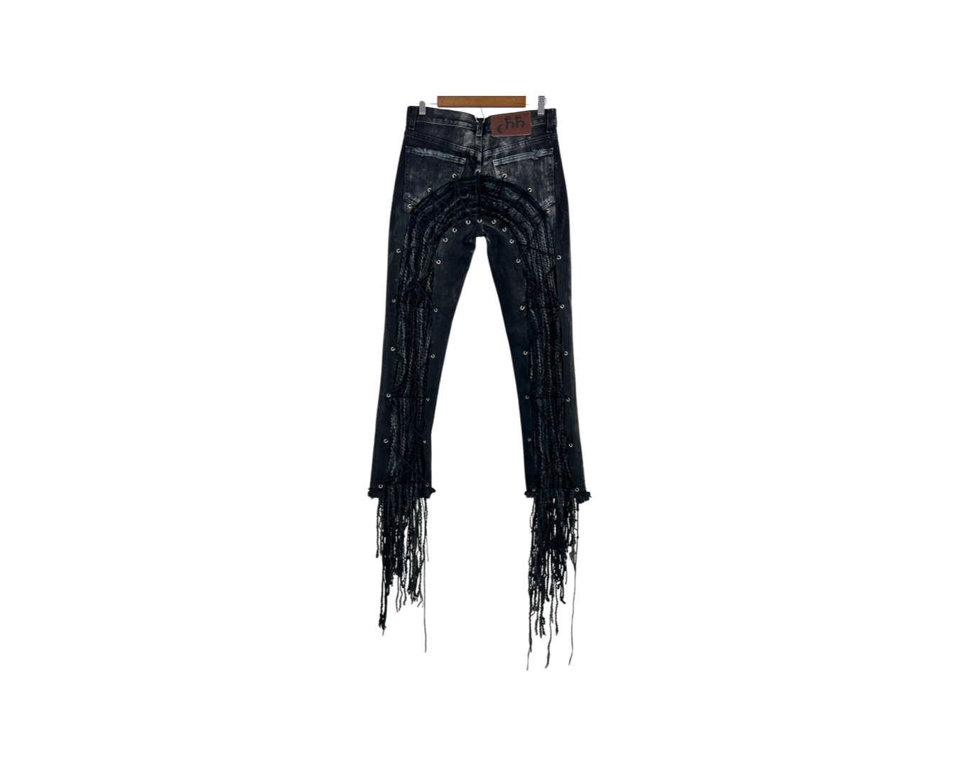 Black Vintage Wash Aux Denim